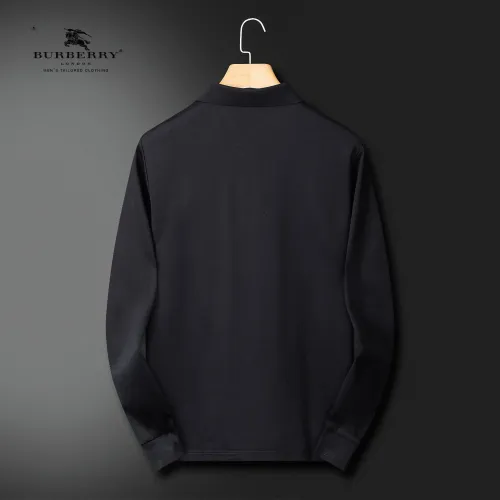 Replica Burberry T-Shirts Long Sleeved For Men #1396496 $52.00 USD for Wholesale