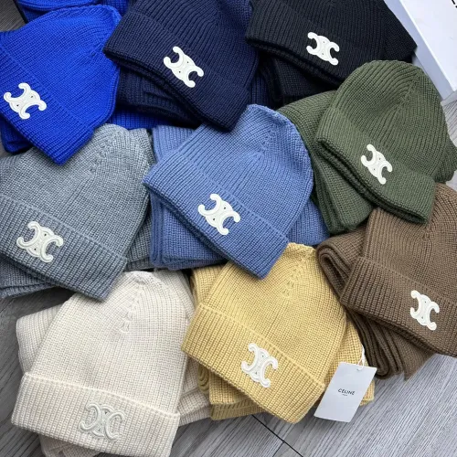 Replica Celine Hat and Scarf Set #1396537 $76.00 USD for Wholesale