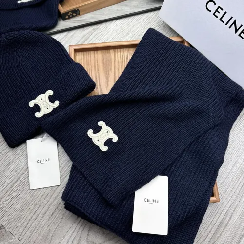 Replica Celine Hat and Scarf Set #1396540 $76.00 USD for Wholesale