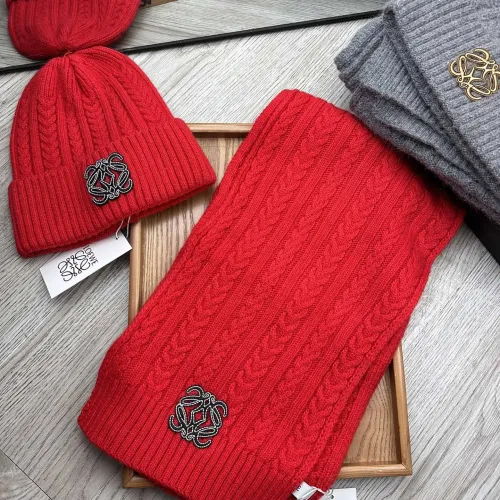 LOEWE Hat and Scarf Set #1396558