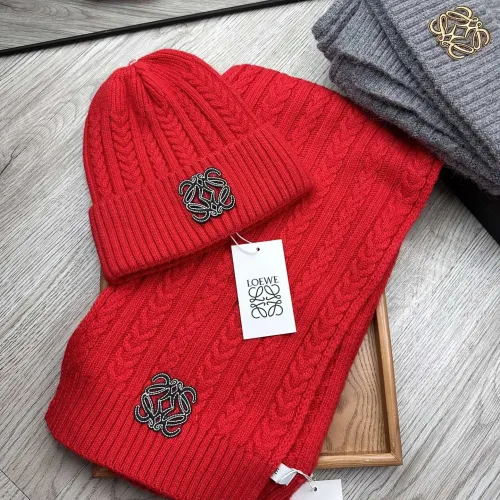 Replica LOEWE Hat and Scarf Set #1396558 $52.00 USD for Wholesale