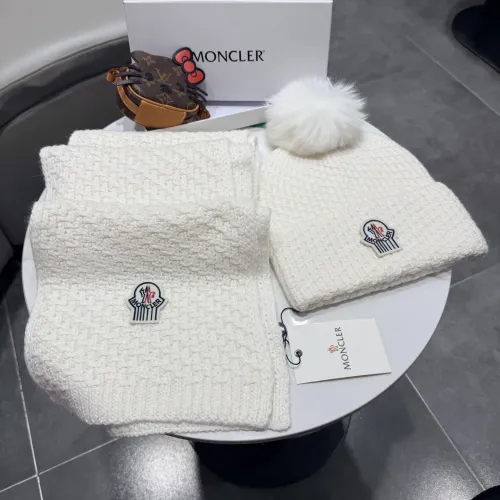Moncler Hat and Scarf Set #1396573, $64.00 USD, [ITEM#1396573], Moncler Hat and Scarf and Glove Set
