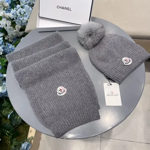 Moncler Hat and Scarf Set #1396578, $64.00 USD, [ITEM#1396578], Moncler Hat and Scarf and Glove Set
