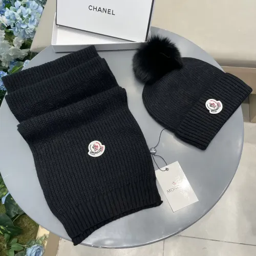 Moncler Hat and Scarf Set #1396579, $64.00 USD, [ITEM#1396579], Moncler Hat and Scarf and Glove Set