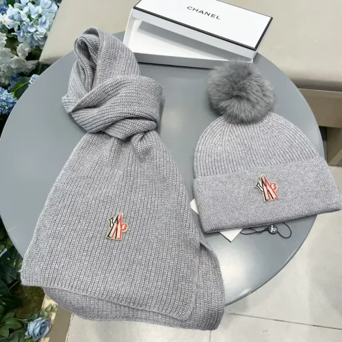 Moncler Hat and Scarf Set #1396582, $64.00 USD, [ITEM#1396582], Moncler Hat and Scarf and Glove Set