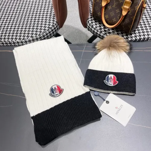 Moncler Hat and Scarf Set #1396584, $64.00 USD, [ITEM#1396584], Moncler Hat and Scarf and Glove Set