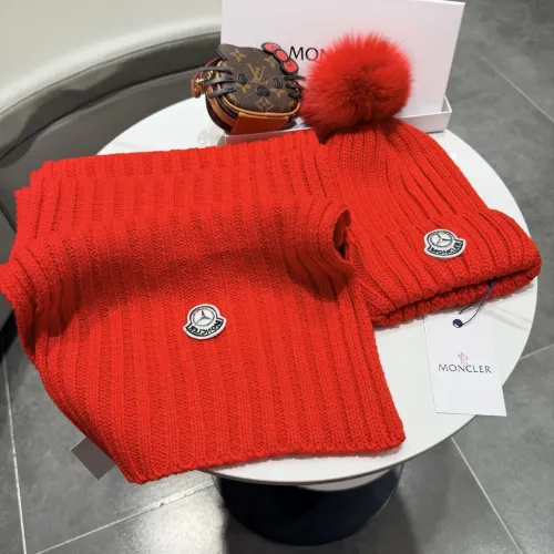 Moncler Hat and Scarf Set #1396653, $64.00 USD, [ITEM#1396653], Moncler Hat and Scarf and Glove Set