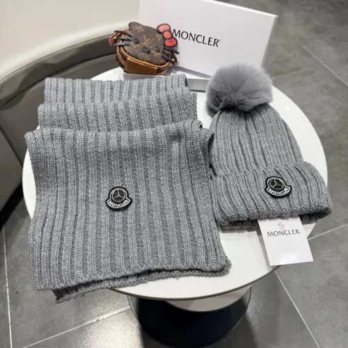 Moncler Hat and Scarf Set #1396654, $64.00 USD, [ITEM#1396654], Moncler Hat and Scarf and Glove Set
