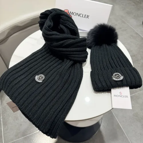 Moncler Hat and Scarf Set #1396657, $64.00 USD, [ITEM#1396657], Moncler Hat and Scarf and Glove Set
