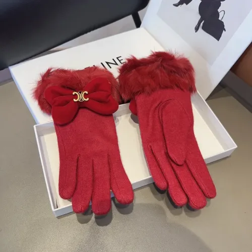 Replica Celine Gloves #1396689 $36.00 USD for Wholesale