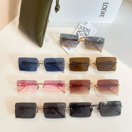 Replica LOEWE AAA Quality Sunglasses #1397047 $64.00 USD for Wholesale