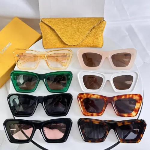 Replica LOEWE AAA Quality Sunglasses #1397057 $60.00 USD for Wholesale