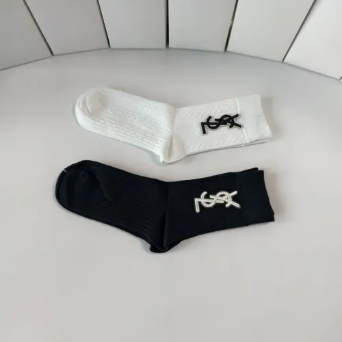 Replica Yves Saint Laurent YSL Socks #1397220 $29.00 USD for Wholesale
