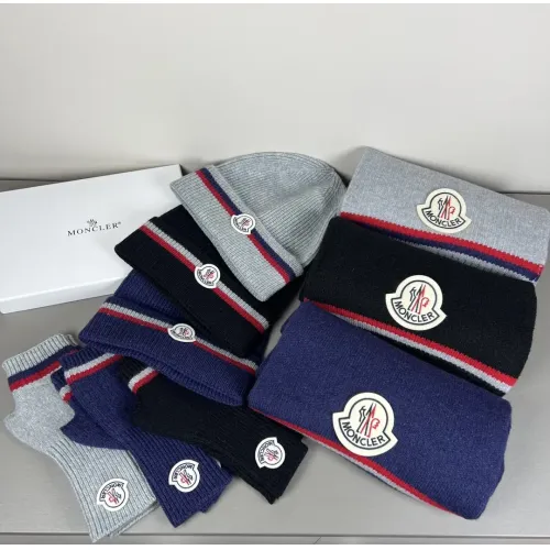 Replica Moncler Hat and Scarf and Glove Set #1397242 $52.00 USD for Wholesale