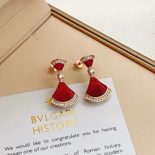 Replica Bvlgari Earrings For Women #1397977 $36.00 USD for Wholesale