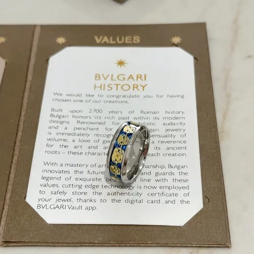 Replica Bvlgari Rings For Unisex #1398457 $39.00 USD for Wholesale