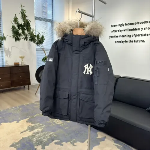 Replica New York Yankees Down Feather Coat Long Sleeved For Unisex #1398842 $160.00 USD for Wholesale