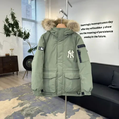 Replica New York Yankees Down Feather Coat Long Sleeved For Unisex #1398844 $160.00 USD for Wholesale