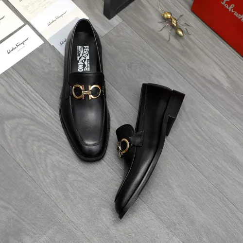 Salvatore Ferragamo Leather Shoes For Men #1399137