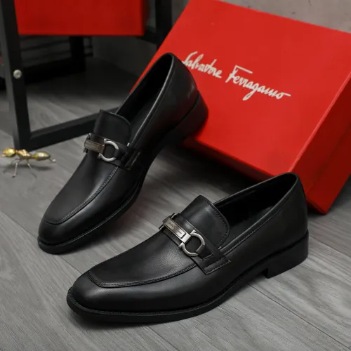 Salvatore Ferragamo Leather Shoes For Men #1399150