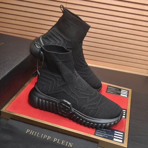 Replica Philipp Plein PP Boots For Men #1399553 $108.00 USD for Wholesale