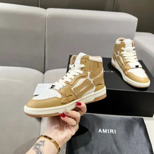 Replica Amiri High Tops Shoes For Men #1399586 $108.00 USD for Wholesale
