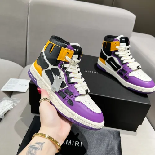 Replica Amiri High Tops Shoes For Women #1399591 $108.00 USD for Wholesale