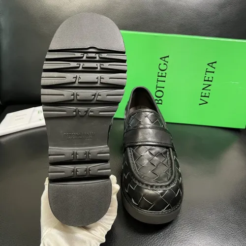 Replica Bottega Veneta BV Leather Shoes For Men #1399617 $135.00 USD for Wholesale