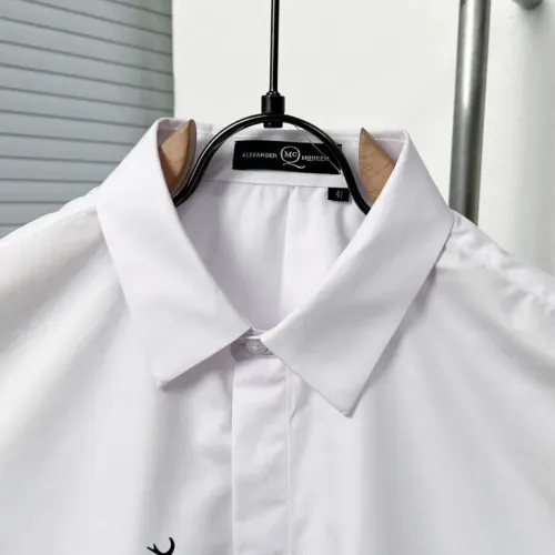 Replica Alexander McQueen Shirts Long Sleeved For Men #1399631 $64.00 USD for Wholesale