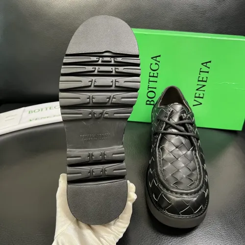 Replica Bottega Veneta BV Leather Shoes For Men #1399644 $150.00 USD for Wholesale
