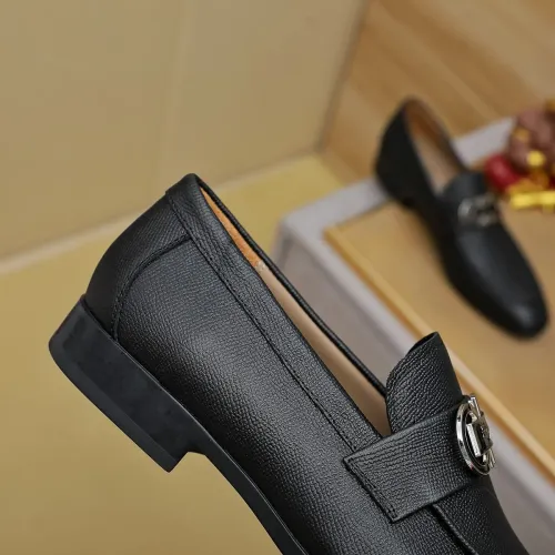 Replica Salvatore Ferragamo Leather Shoes For Men #1399797 $108.00 USD for Wholesale