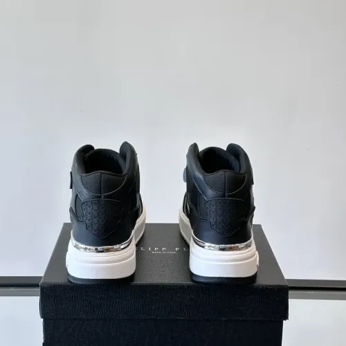 Replica Philipp Plein PP High Tops Shoes For Men #1400021 $150.00 USD for Wholesale