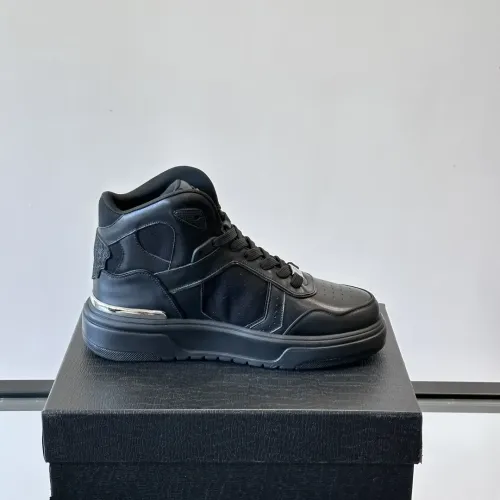 Replica Philipp Plein PP High Tops Shoes For Men #1400022 $150.00 USD for Wholesale