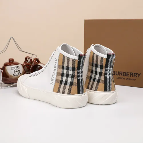 Replica Burberry High Tops Shoes For Men #1400173 $80.00 USD for Wholesale