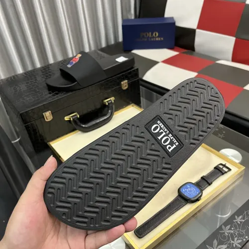 Replica Ralph Lauren Polo Slippers For Men #1400232 $42.00 USD for Wholesale