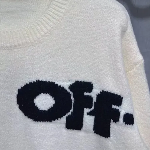 Replica Off-White Sweaters Long Sleeved For Unisex #1400237 $48.00 USD for Wholesale