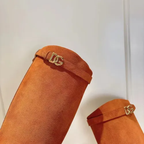 Replica Dolce & Gabbana D&G Boots For Women #1400736 $145.00 USD for Wholesale