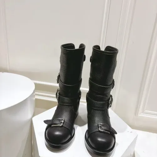 Replica Dolce & Gabbana D&G Boots For Women #1400748 $160.00 USD for Wholesale