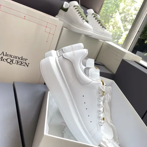 Replica Alexander McQueen Casual Shoes For Women #1400761 $100.00 USD for Wholesale