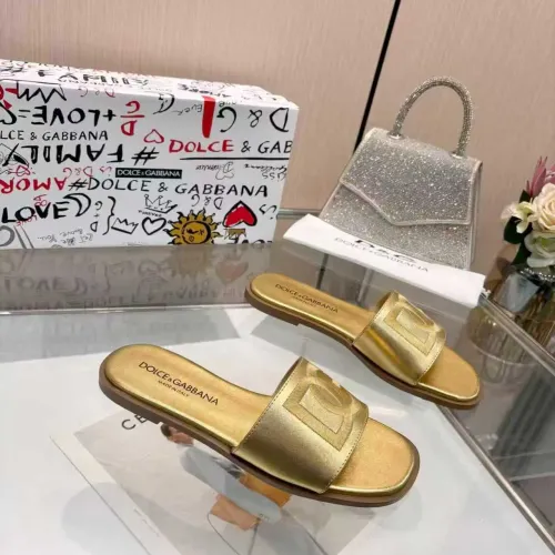 Replica Dolce & Gabbana D&G Slippers For Women #1400790 $82.00 USD for Wholesale