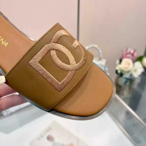 Replica Dolce & Gabbana D&G Slippers For Women #1400792 $82.00 USD for Wholesale