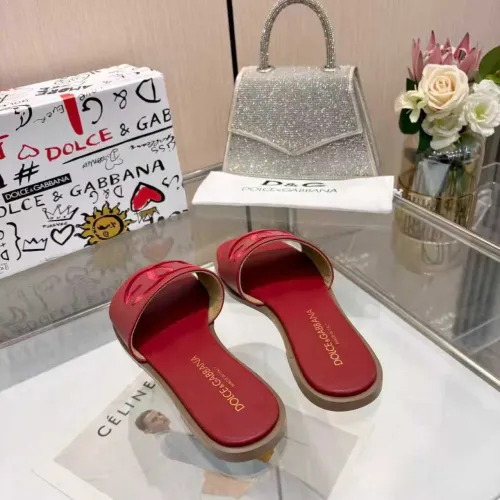 Replica Dolce & Gabbana D&G Slippers For Women #1400793 $82.00 USD for Wholesale