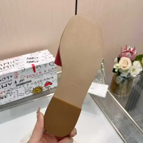 Replica Dolce & Gabbana D&G Slippers For Women #1400793 $82.00 USD for Wholesale