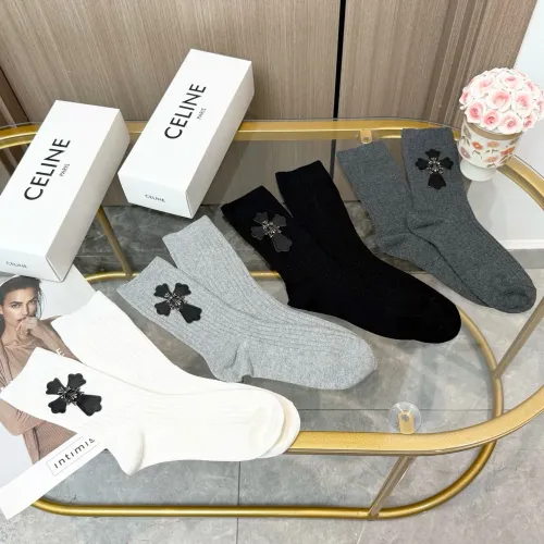 Replica Chrome Hearts Socks #1401477 $34.00 USD for Wholesale