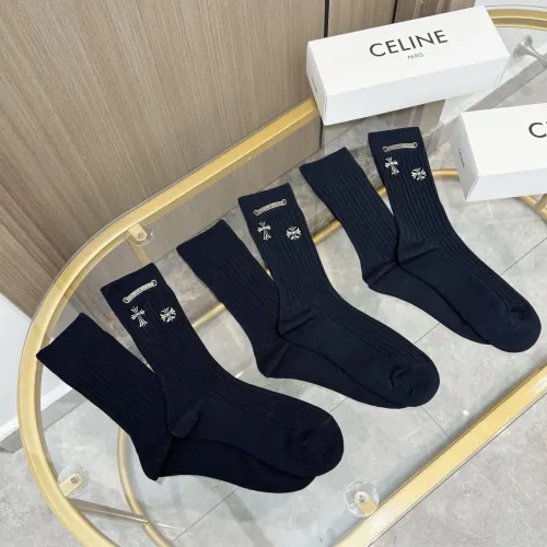 Replica Chrome Hearts Socks #1401614 $32.00 USD for Wholesale