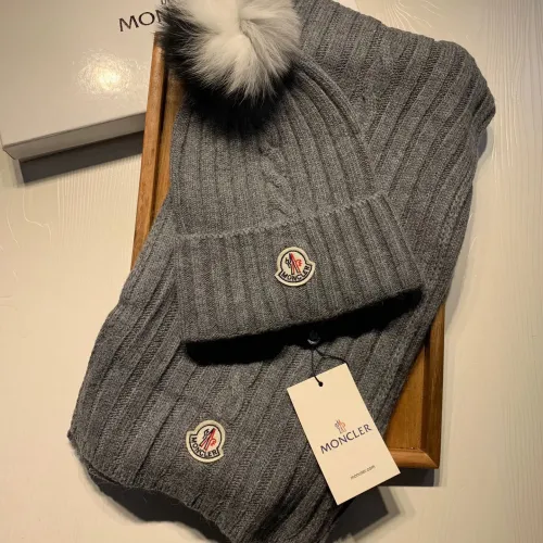 Moncler Hat and Scarf Set #1401858, $60.00 USD, [ITEM#1401858], Moncler Hat and Scarf and Glove Set