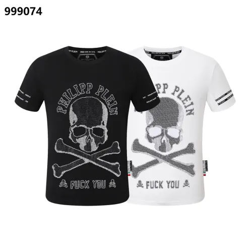 Replica Philipp Plein PP Oversize T-Shirts Short Sleeved For Men #1401912 $29.00 USD for Wholesale