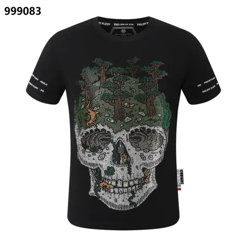 Philipp Plein PP Oversize T-Shirts Short Sleeved For Men #1401933