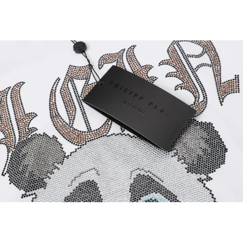 Replica Philipp Plein PP Oversize T-Shirts Short Sleeved For Men #1401938 $29.00 USD for Wholesale