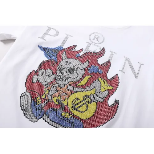 Replica Philipp Plein PP Oversize T-Shirts Short Sleeved For Men #1401940 $29.00 USD for Wholesale